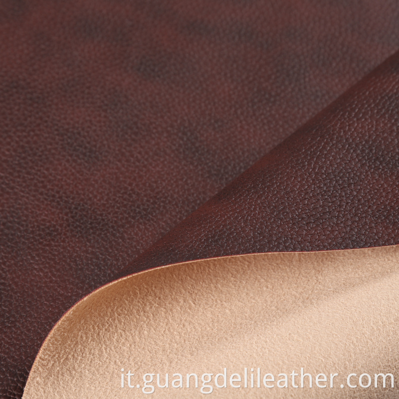 Knitted Fabric Backing Leather